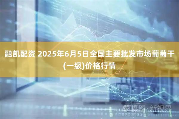 融凯配资 2025年6月5日全国主要批发市场葡萄干(一级)价格行情